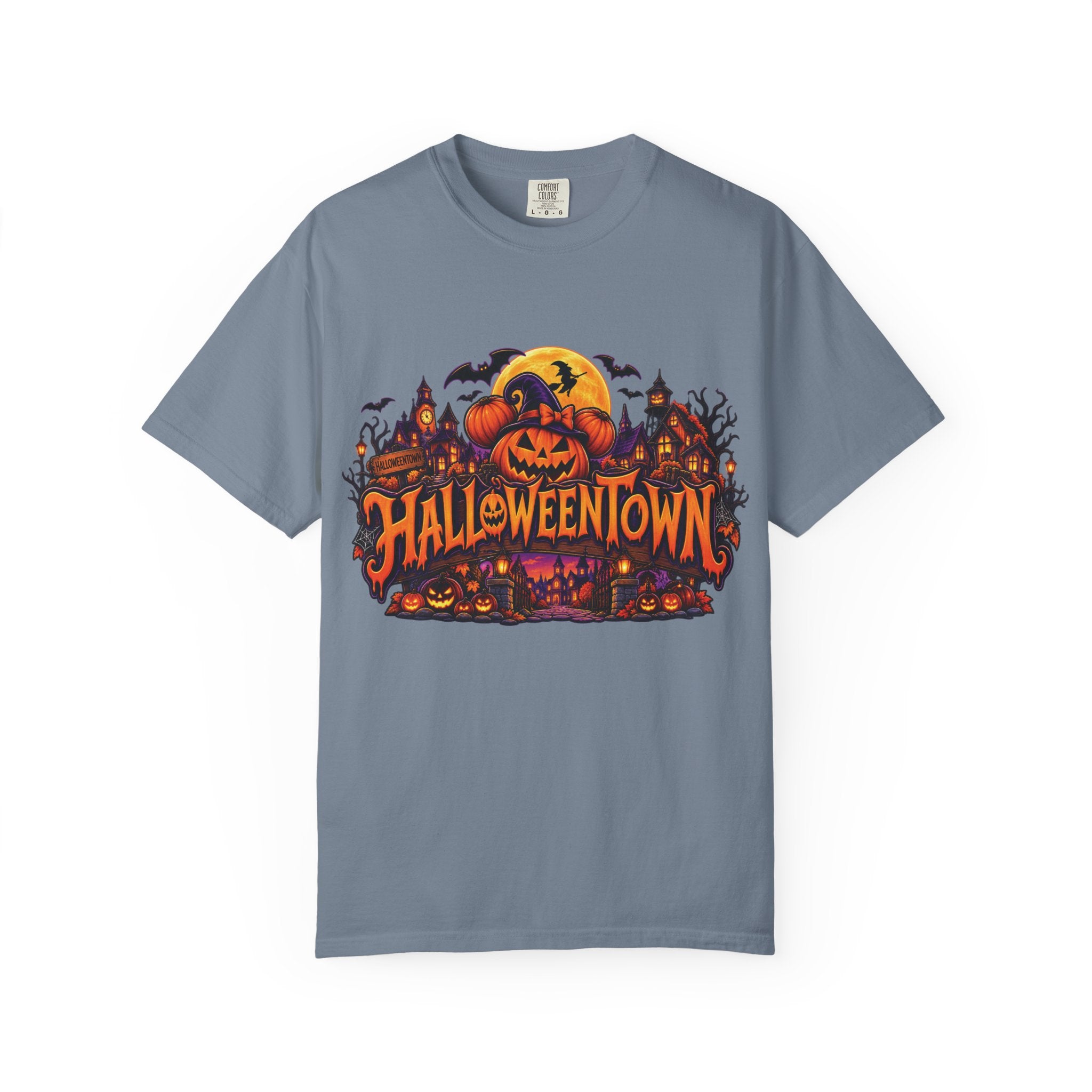 Halloweentown Halloween T-Shirt — Spooky Pumpkin Haunted Village Tee