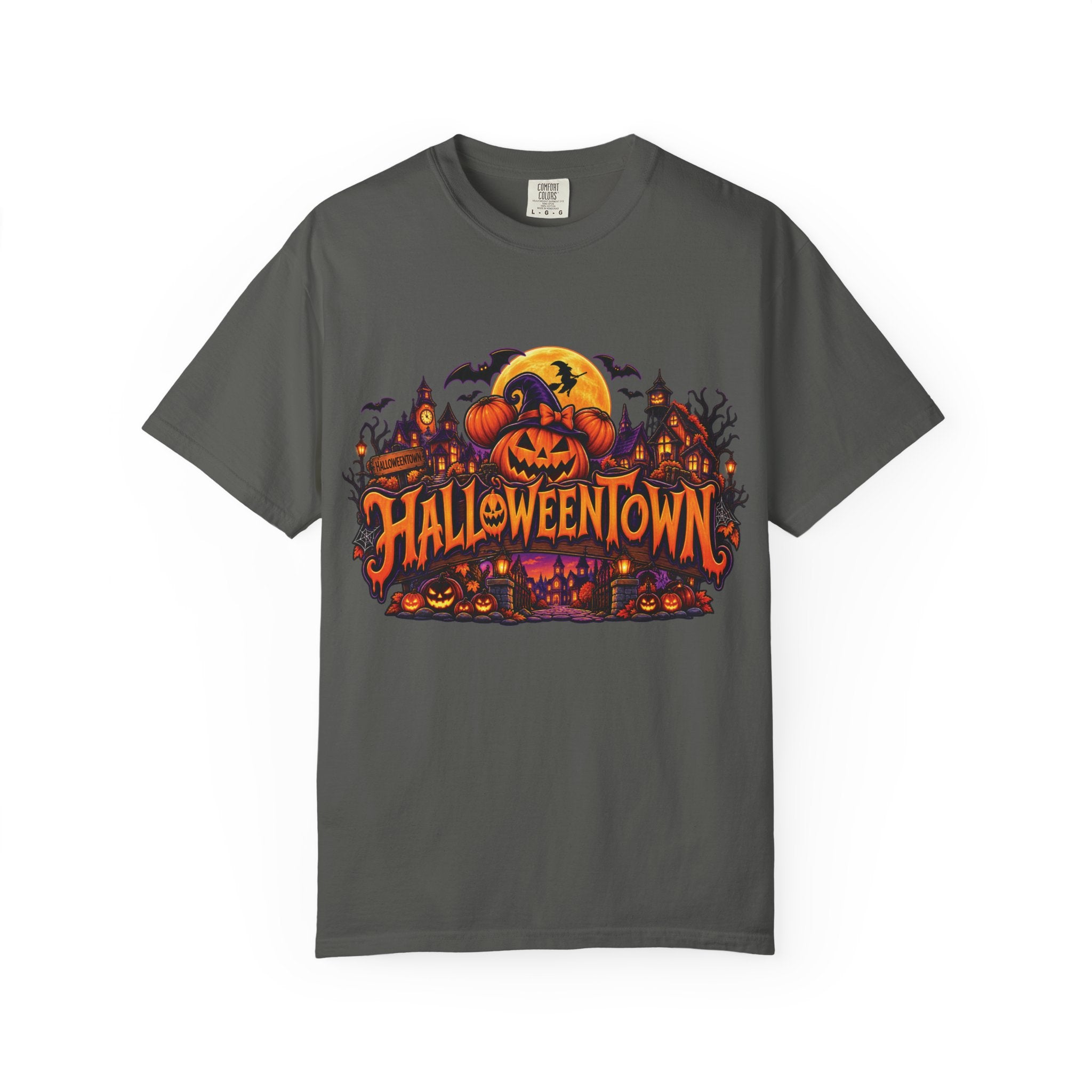 Halloweentown Halloween T-Shirt — Spooky Pumpkin Haunted Village Tee