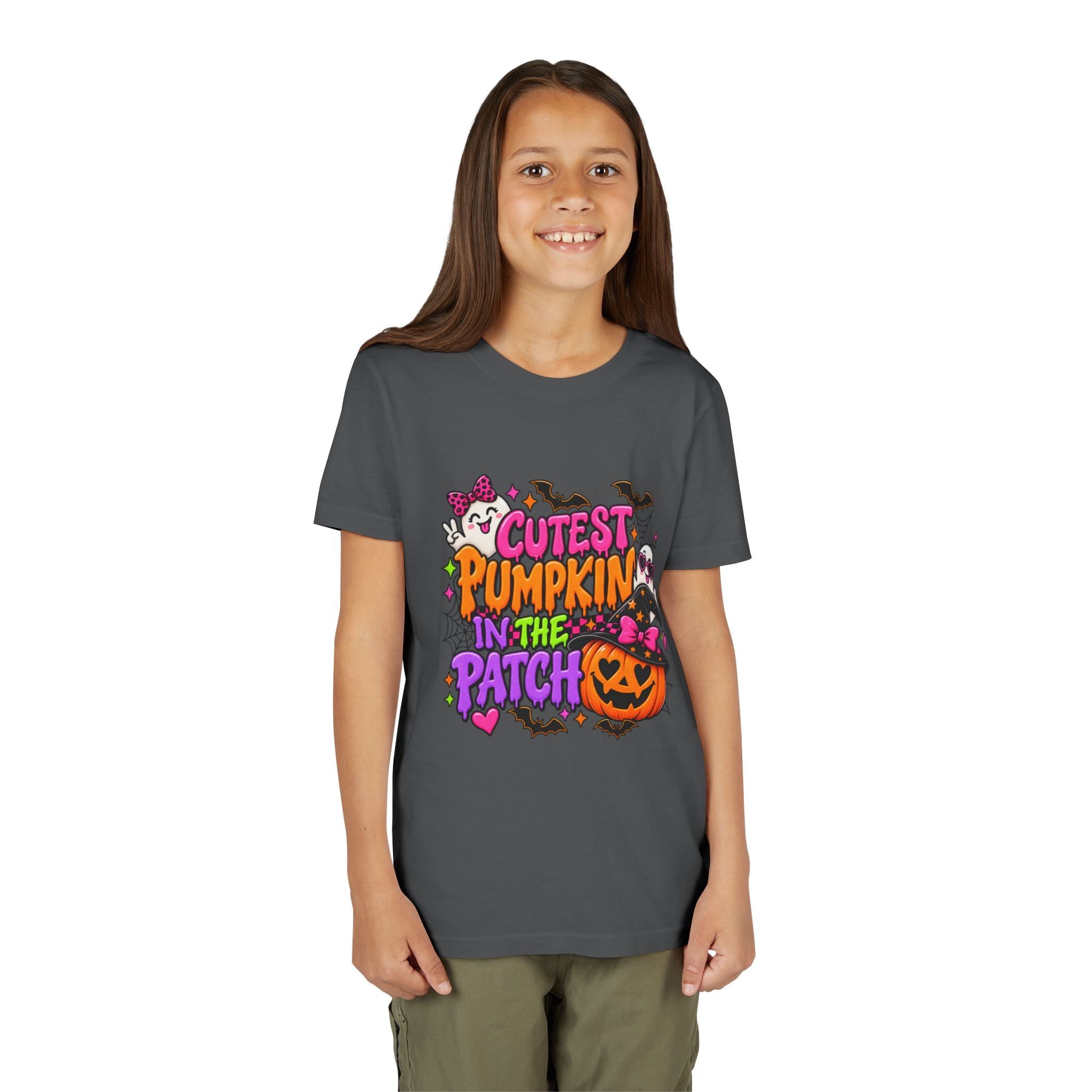 Cutest Pumpkin in the Patch Youth Tee — Halloween Kids T-Shirt
