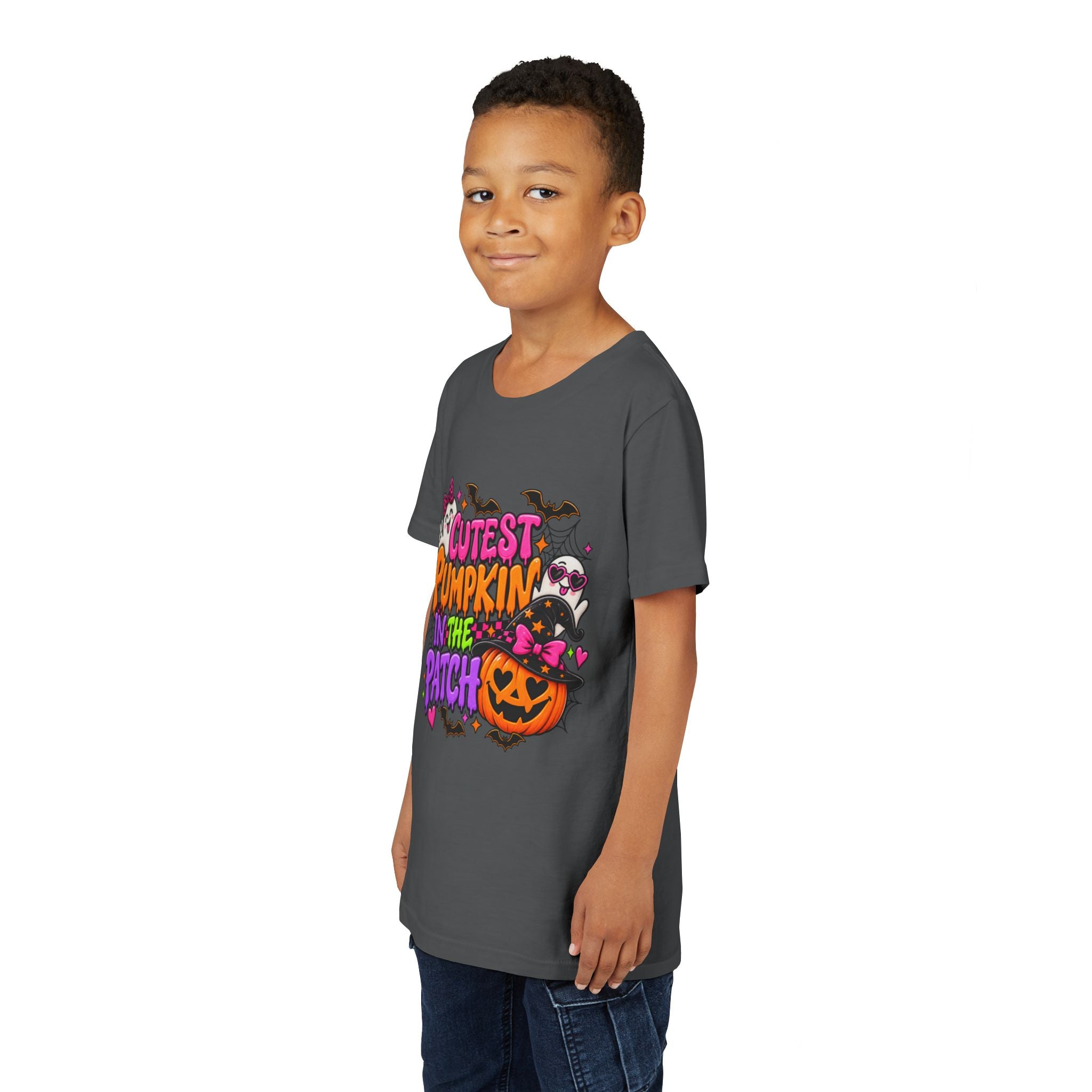 Cutest Pumpkin in the Patch Youth Tee — Halloween Kids T-Shirt
