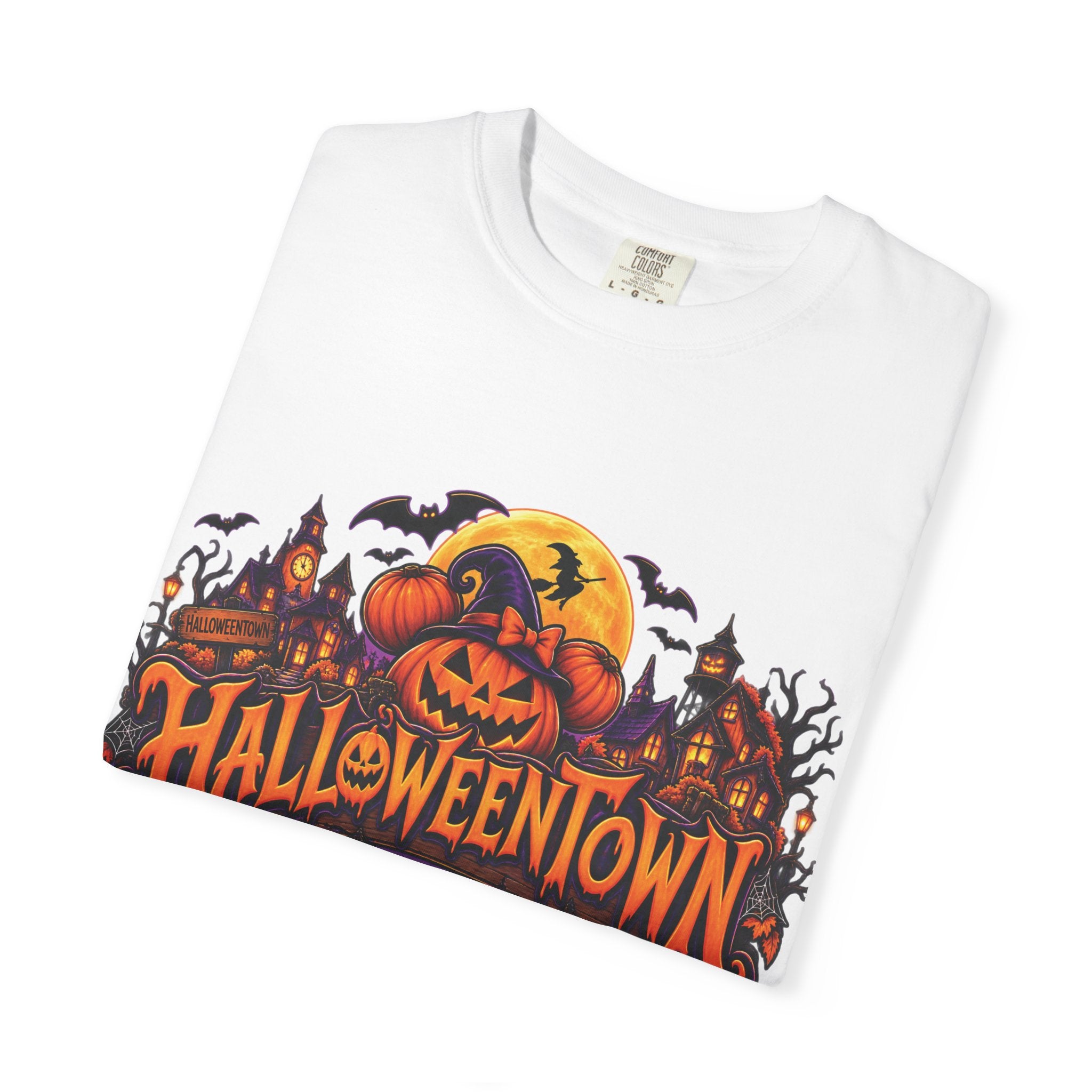 Halloweentown Halloween T-Shirt — Spooky Pumpkin Haunted Village Tee