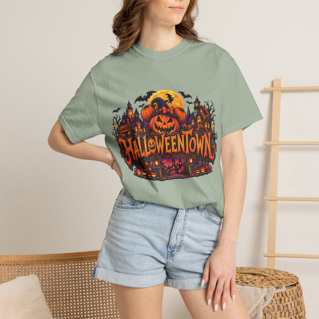 Halloweentown Halloween T-Shirt — Spooky Pumpkin Haunted Village Tee