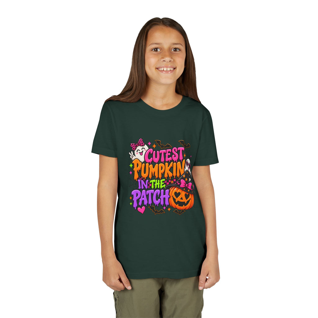 Cutest Pumpkin in the Patch Youth Tee — Halloween Kids T-Shirt
