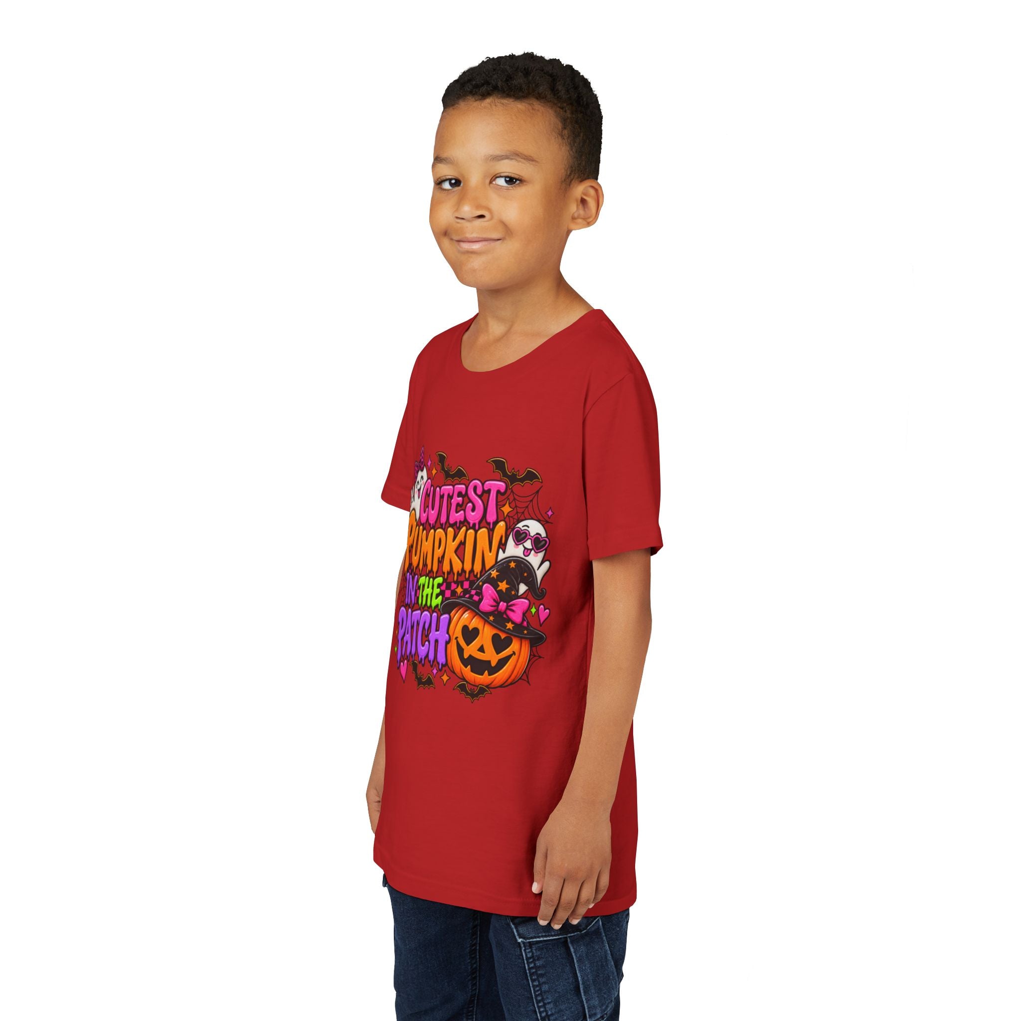 Cutest Pumpkin in the Patch Youth Tee — Halloween Kids T-Shirt