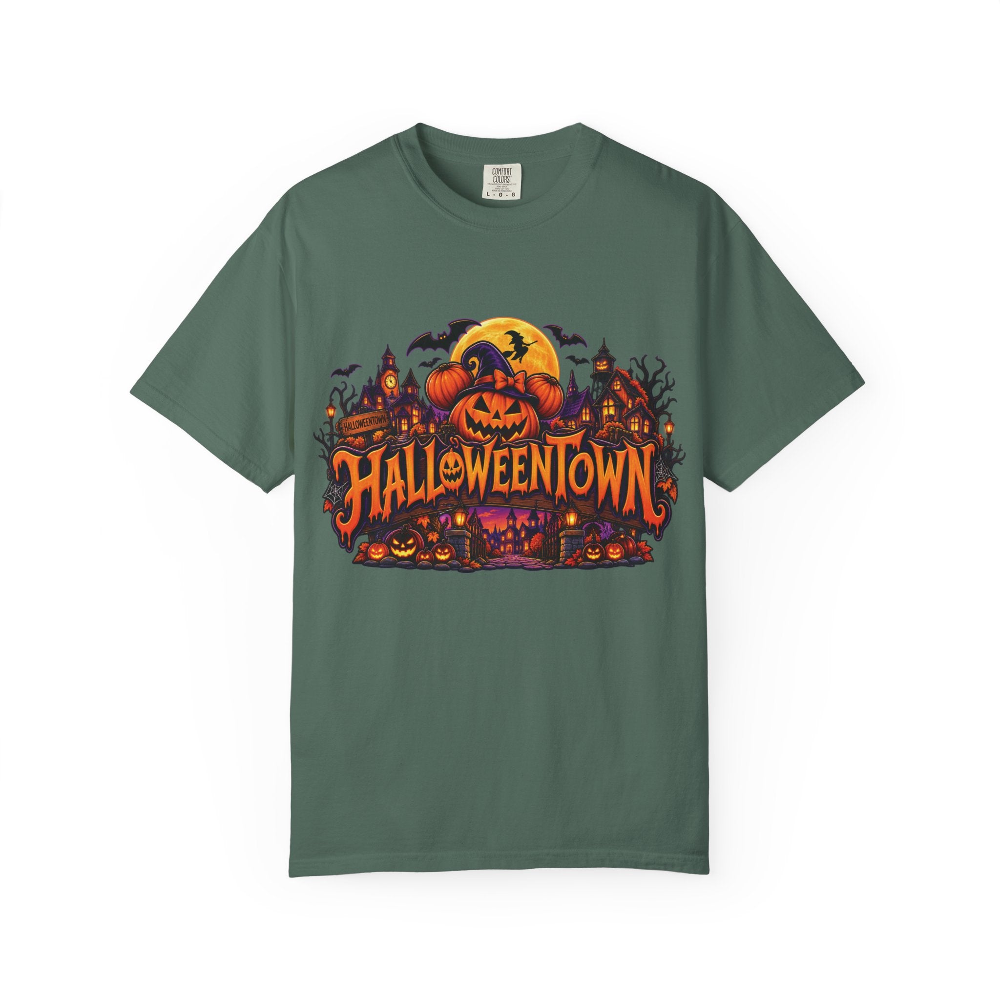 Halloweentown Halloween T-Shirt — Spooky Pumpkin Haunted Village Tee