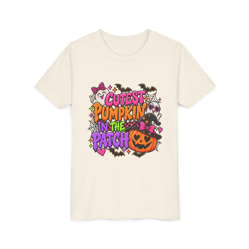 Cutest Pumpkin in the Patch Youth Tee — Halloween Kids T-Shirt