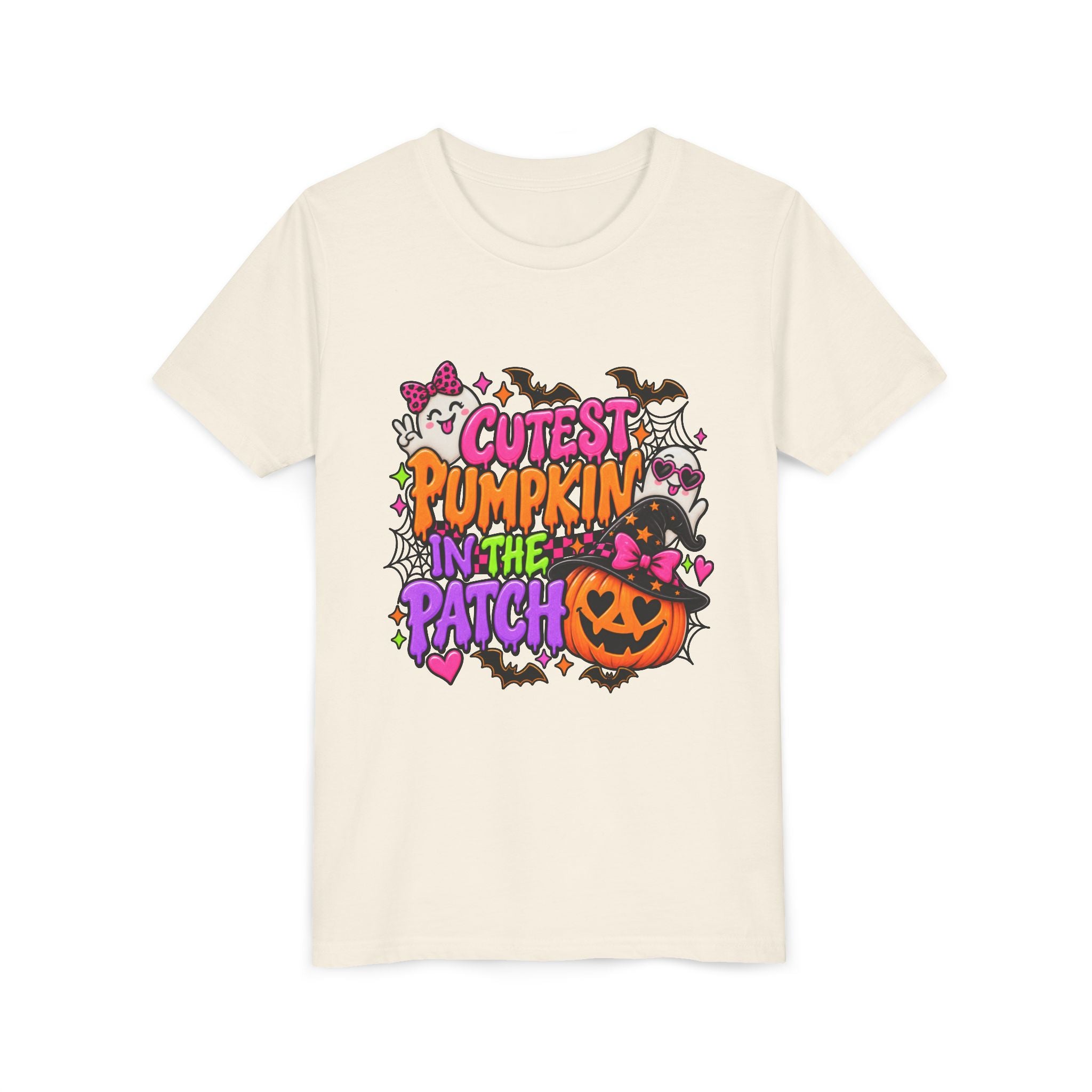Cutest Pumpkin in the Patch Youth Tee — Halloween Kids T-Shirt