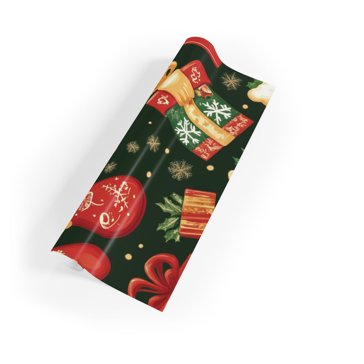Festive Stocking Gift Wrapping Paper