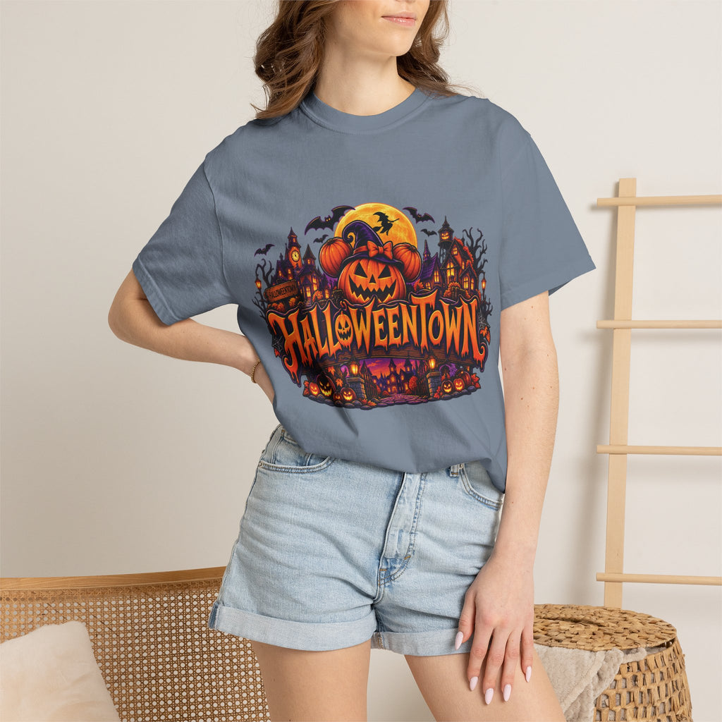 Halloweentown Halloween T-Shirt — Spooky Pumpkin Haunted Village Tee