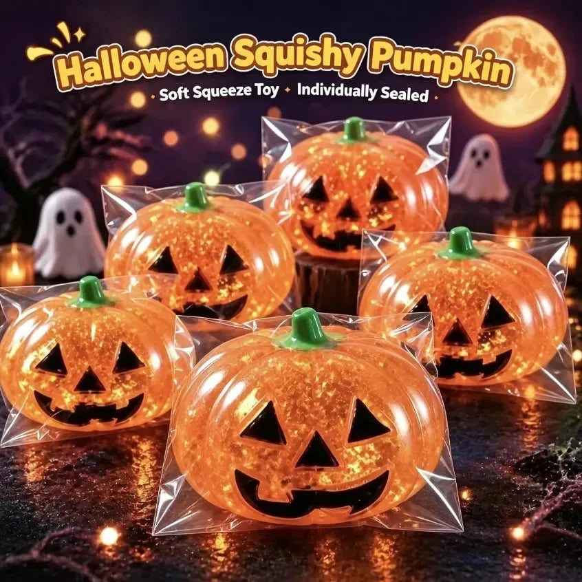 Large Pumpkin Squishy Toy