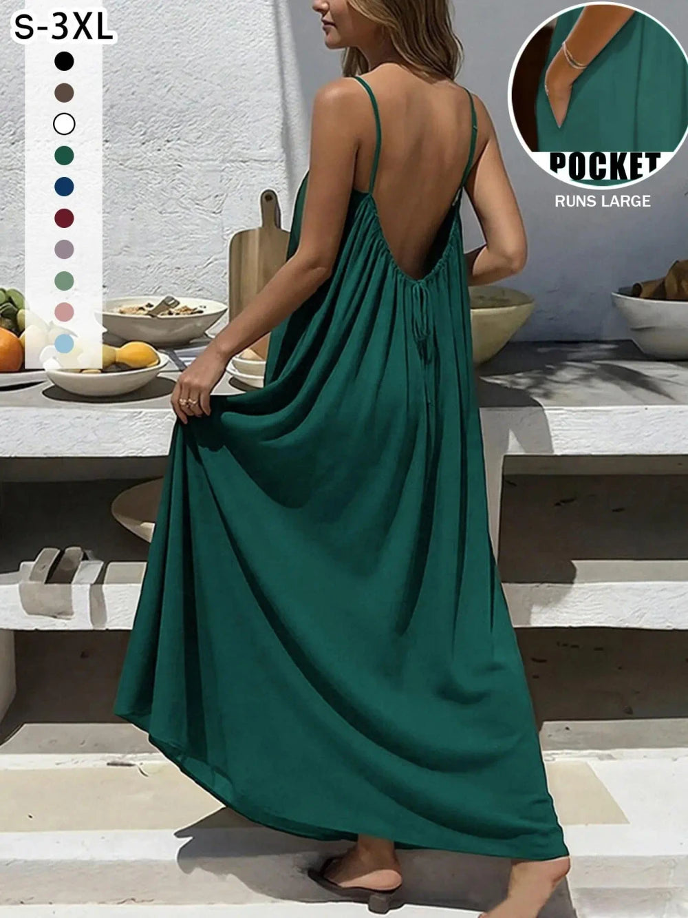 Backless Strap Chic Lounge Dress