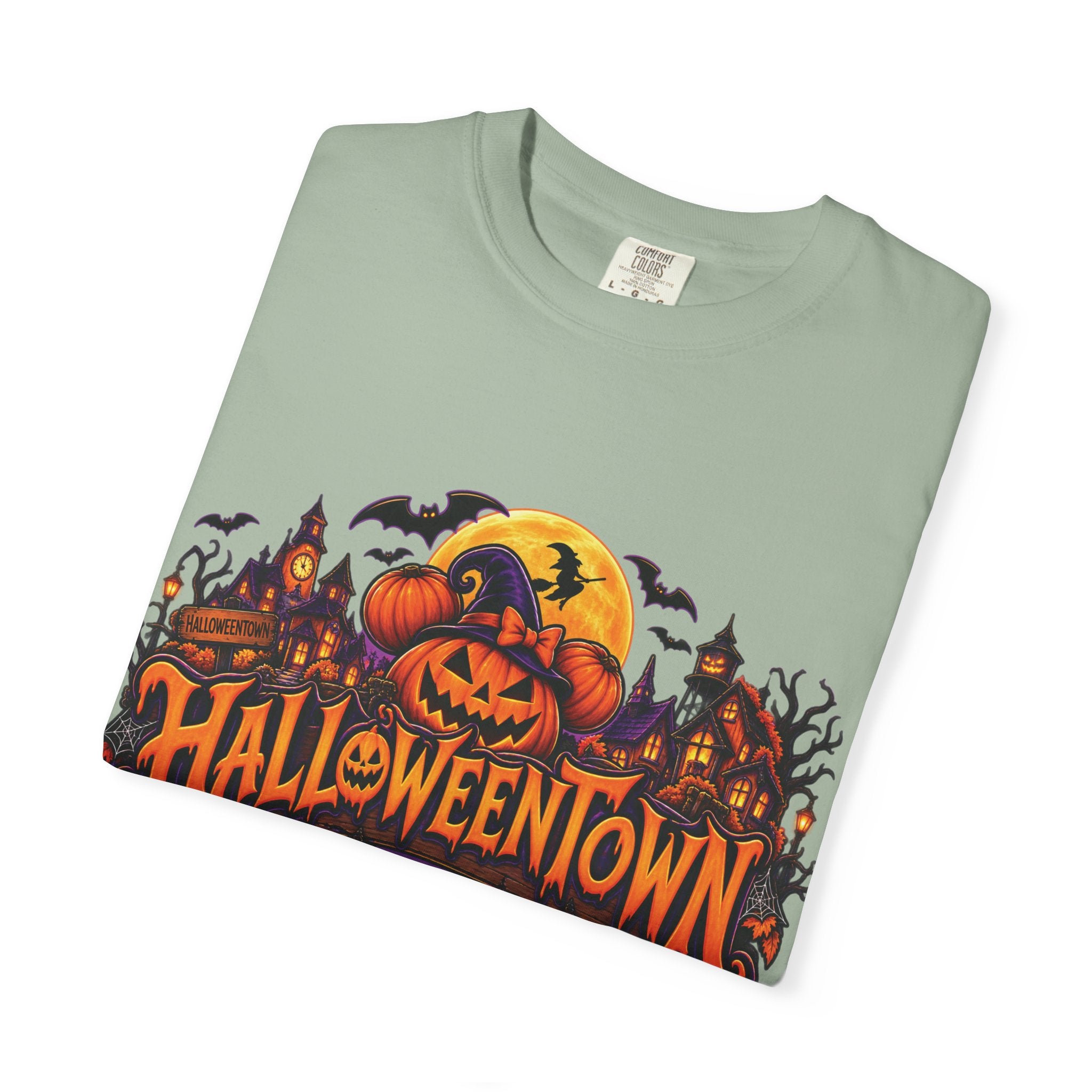 Halloweentown Halloween T-Shirt — Spooky Pumpkin Haunted Village Tee