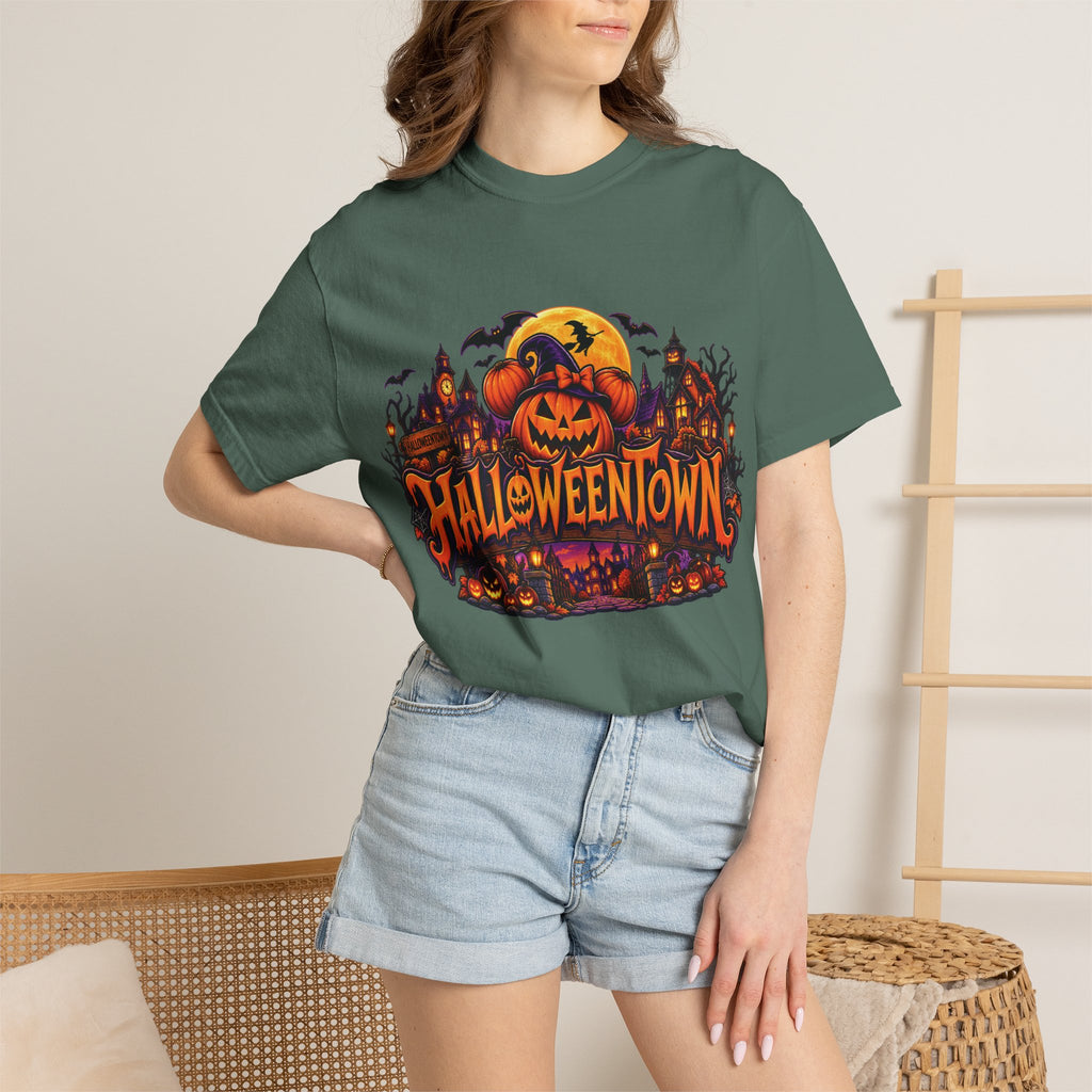 Halloweentown Halloween T-Shirt — Spooky Pumpkin Haunted Village Tee