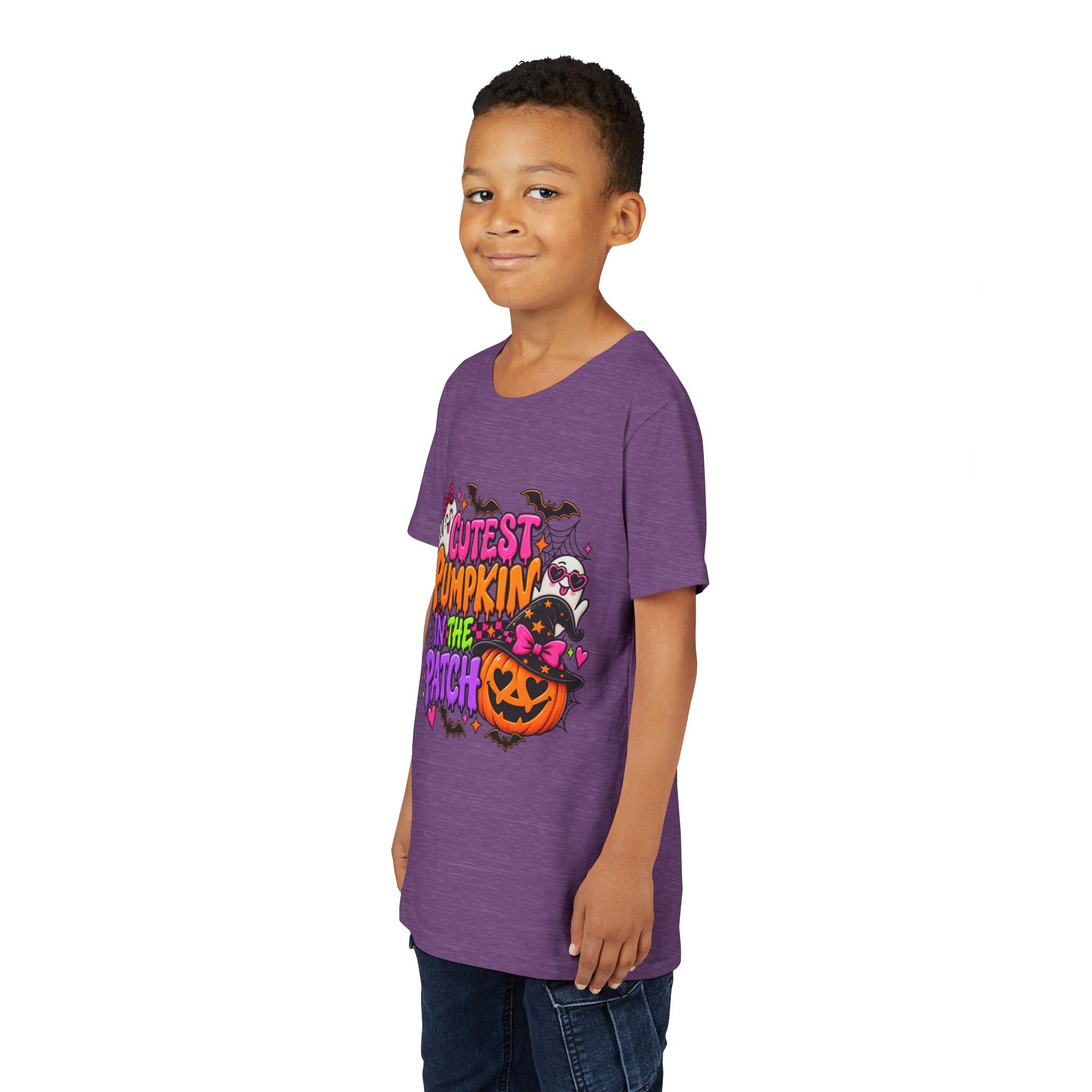Cutest Pumpkin in the Patch Youth Tee — Halloween Kids T-Shirt