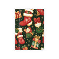 Festive Stocking Gift Wrapping Paper