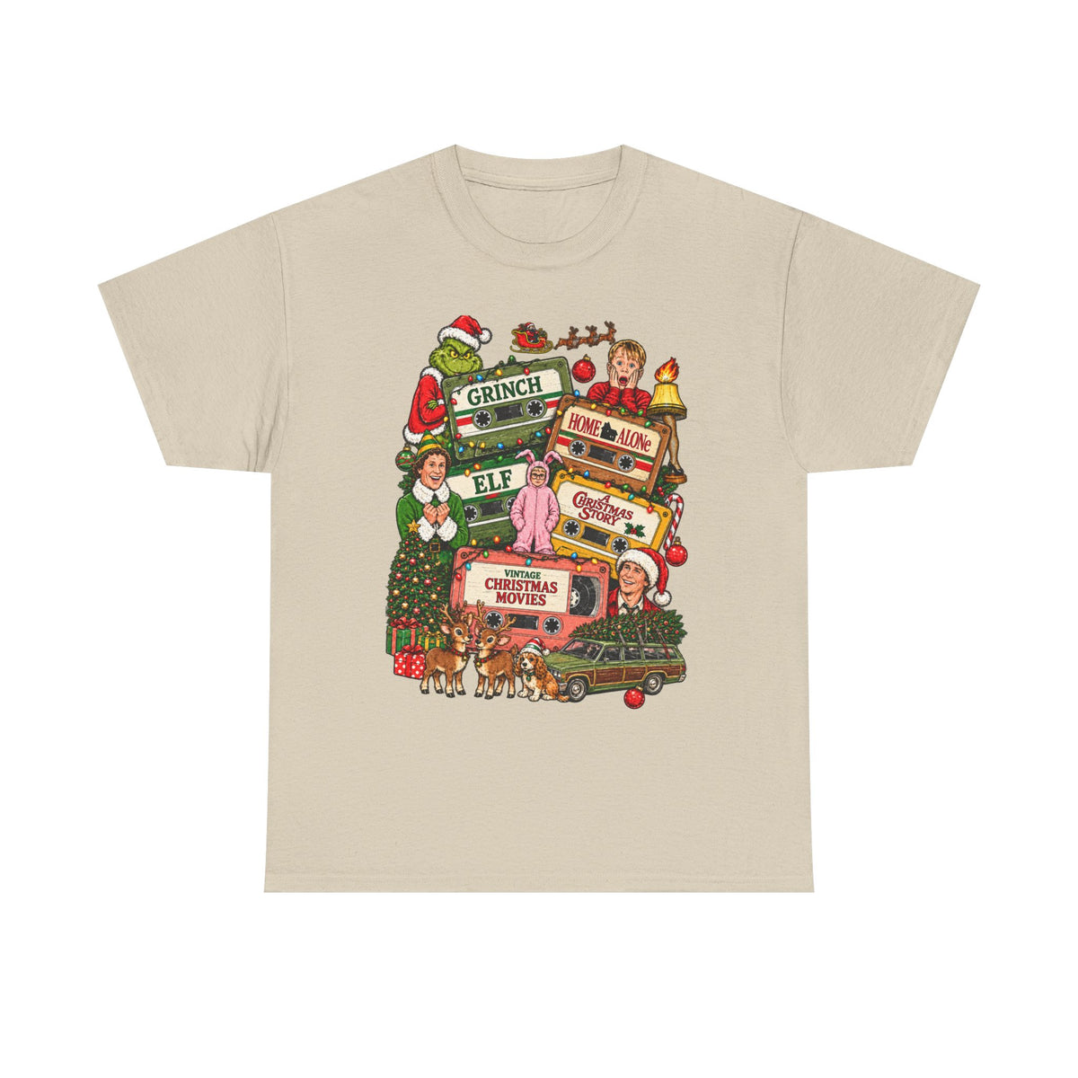 Christmas Movie Mashup Tee