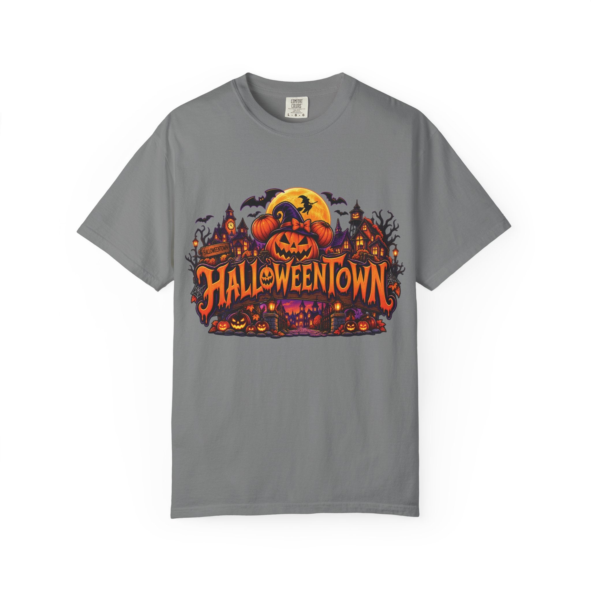 Halloweentown Halloween T-Shirt — Spooky Pumpkin Haunted Village Tee