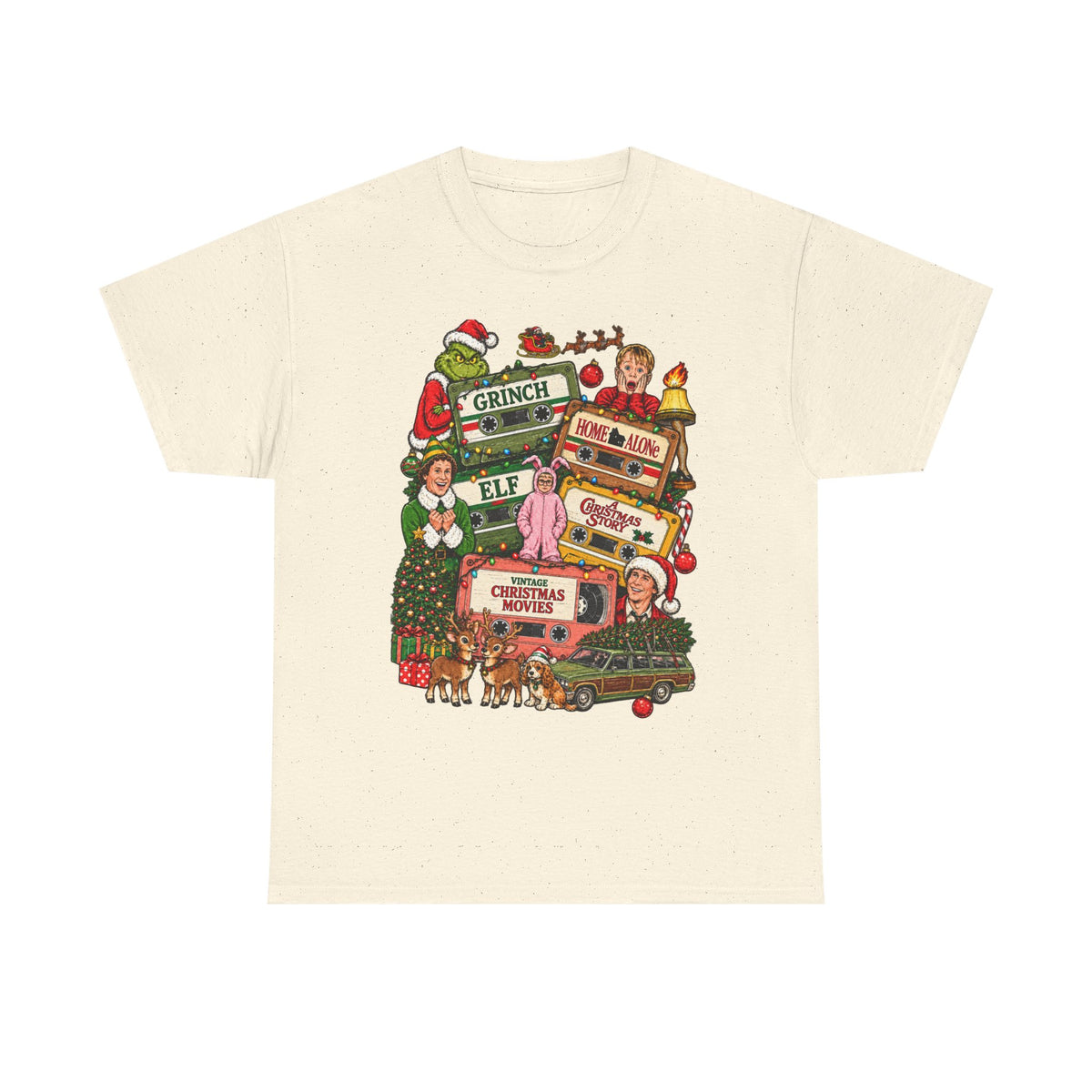 Christmas Movie Mashup Tee