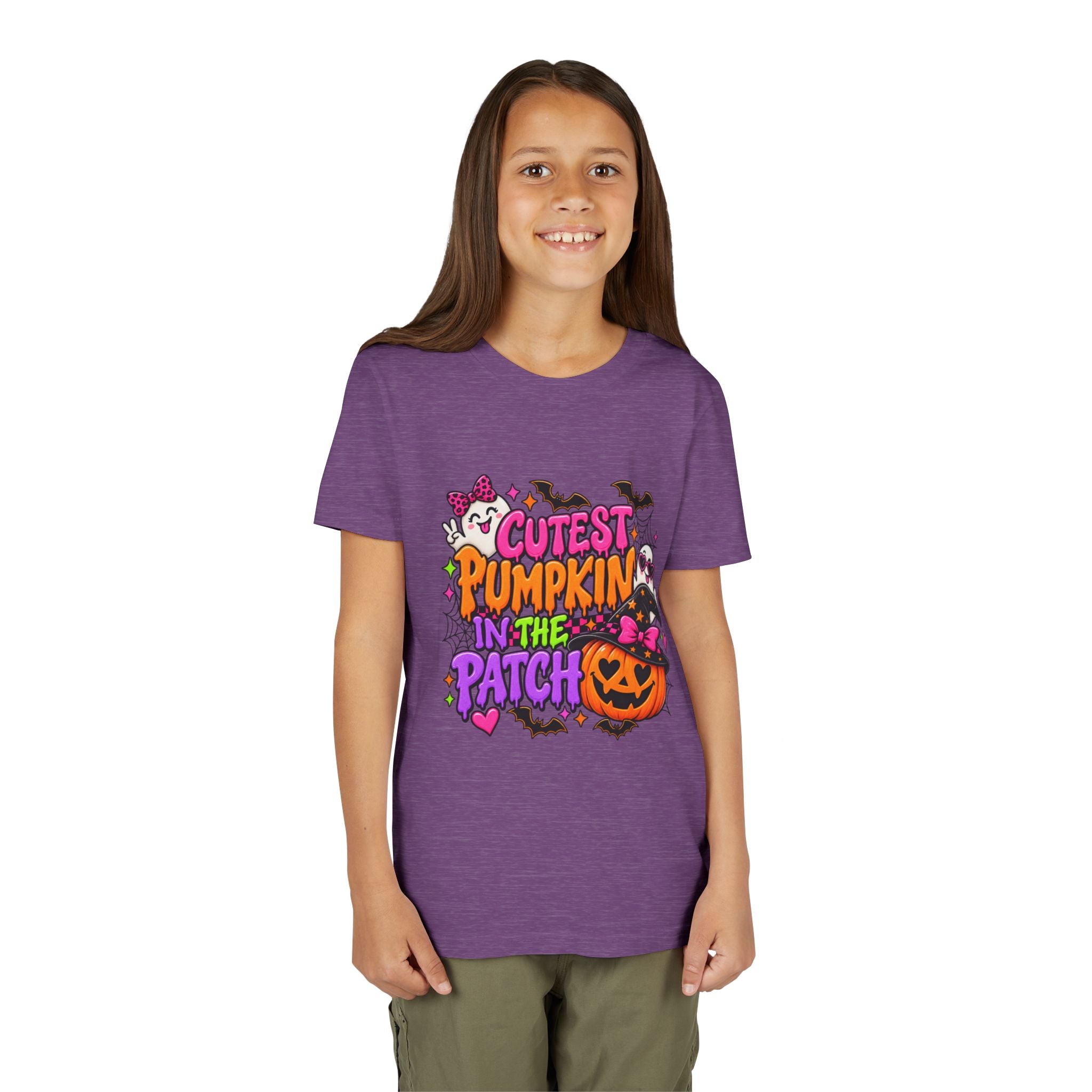 Cutest Pumpkin in the Patch Youth Tee — Halloween Kids T-Shirt
