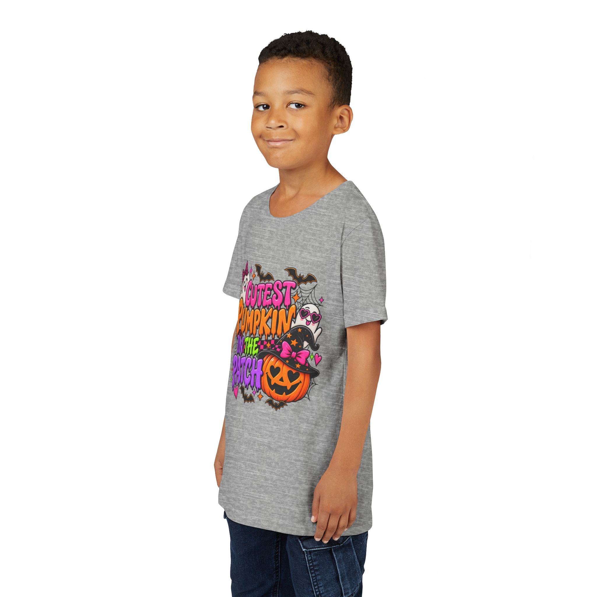 Cutest Pumpkin in the Patch Youth Tee — Halloween Kids T-Shirt