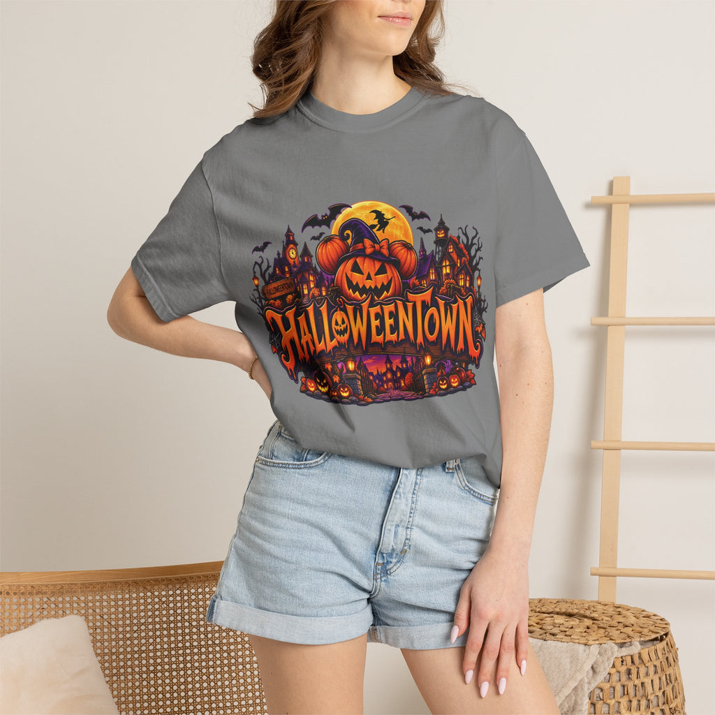Halloweentown Halloween T-Shirt — Spooky Pumpkin Haunted Village Tee