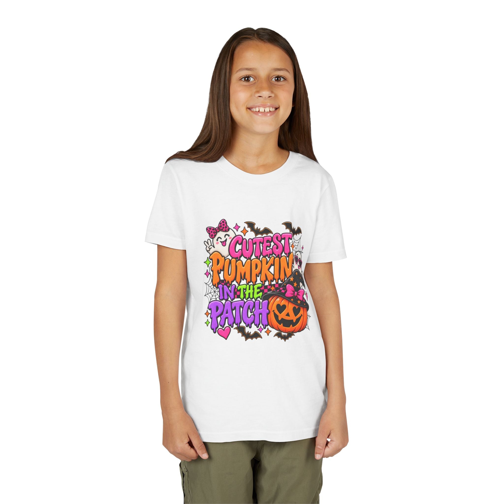Cutest Pumpkin in the Patch Youth Tee — Halloween Kids T-Shirt