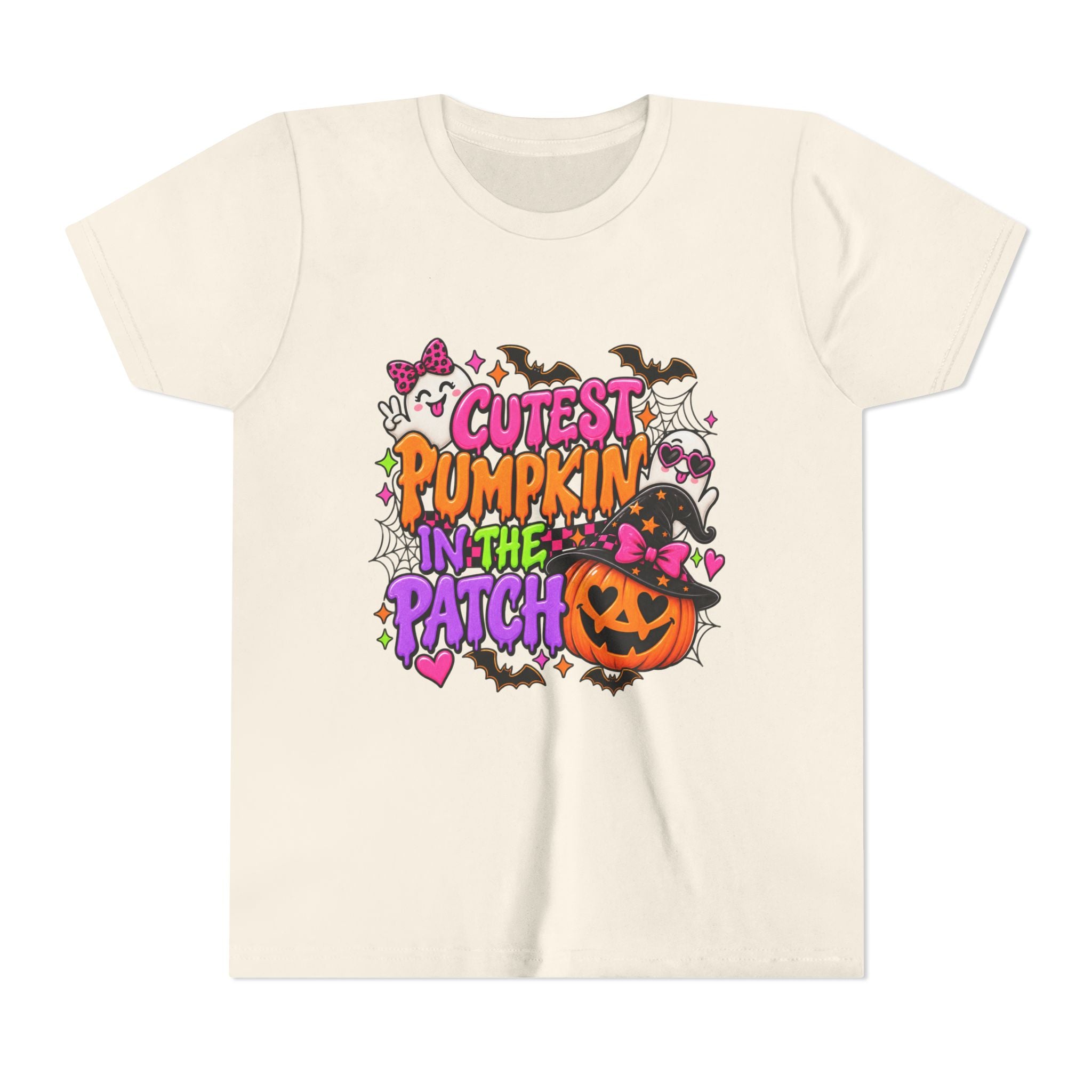 Cutest Pumpkin in the Patch Youth Tee — Halloween Kids T-Shirt